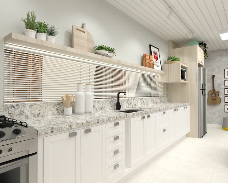 Kitchen Set Linear (Single Line)