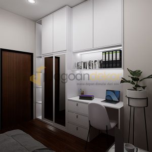 Lemari+Meja kerja - Lemari Multifungsi
