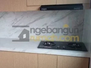 Kitchen Set Kabinet Atas Bawah Natural Oak Theme - Pak Dendy