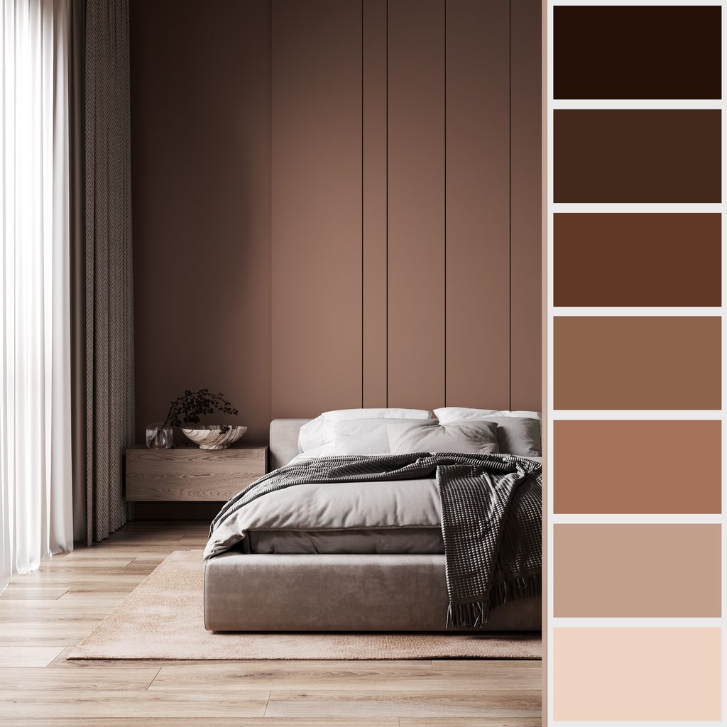 Warna HPL Coklat Tua