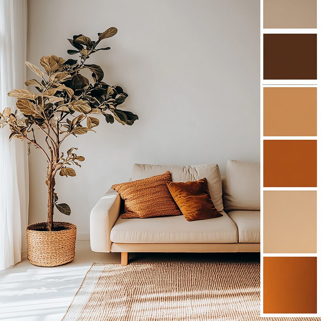 Warna HPL Coklat muda