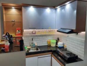 Kitchen Set L Shape Kabinet Atas Bawah Set Lighting - Bapak Andi Akmal