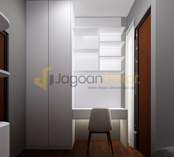 Lemari Multifungsi - Lemari Meja Kerja Jagoan dekor