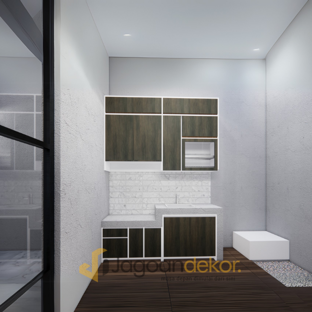 Inspirasi Dapur Kecil - Kitchen Set Minimalis