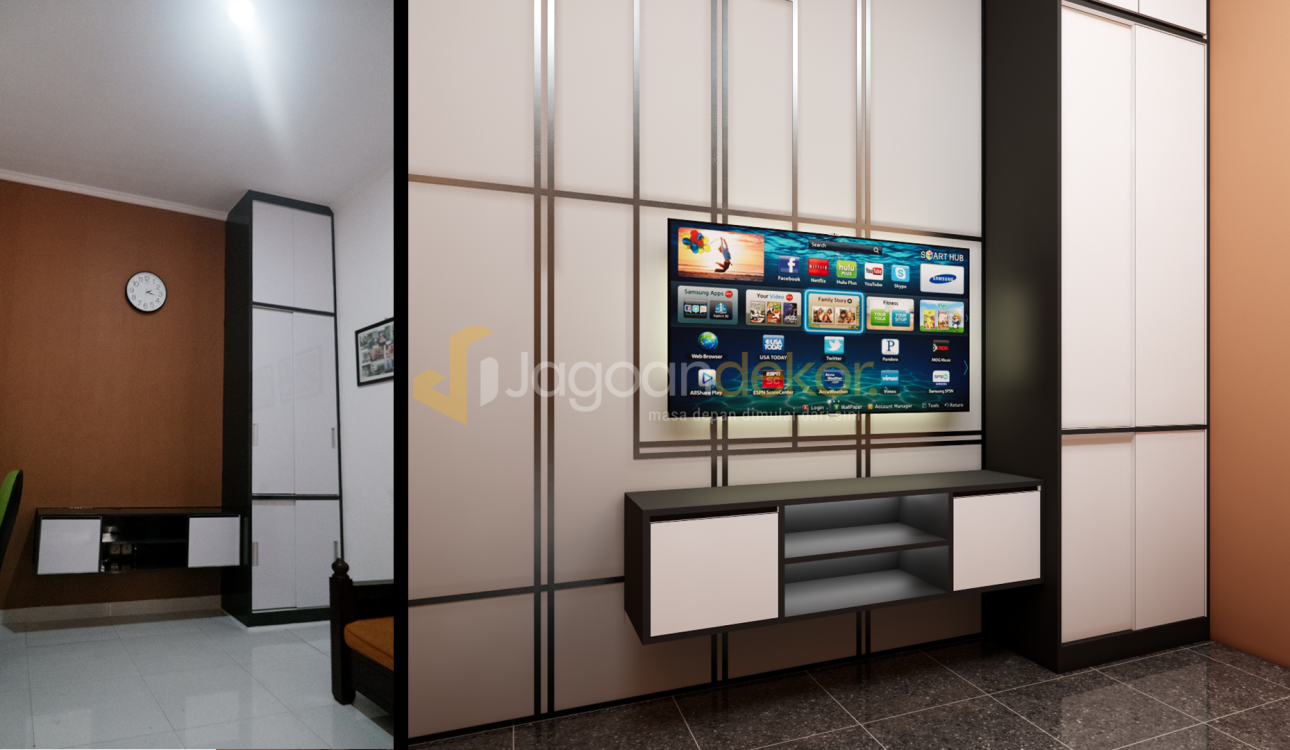 Kabinet TV dan lemari