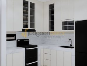 Kitchen Set Minimalis Blockboard Finishing HPL - Bapak Ernest
