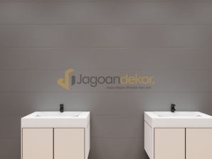 Kabinet Wastafel Blockboard Finishing HPL 80cm x 62cm - Ibu Meiske