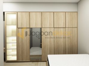 Lemari Custom Full Kabinet