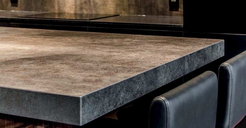 Material Top Table Kitchen Set