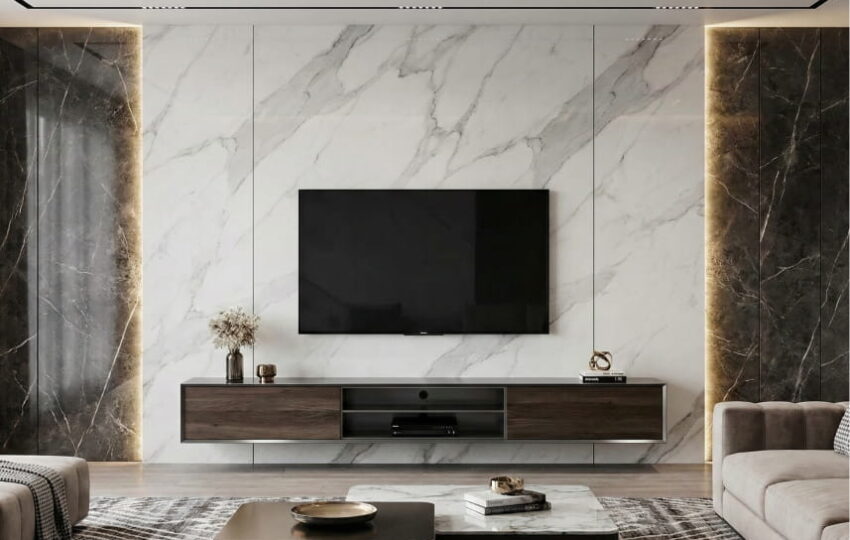 Backdrop TV Minimalis