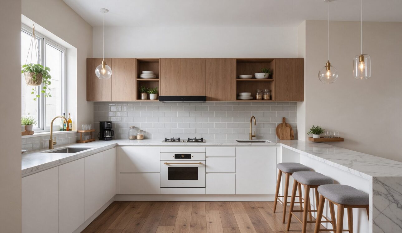 desain kitchen set modern
