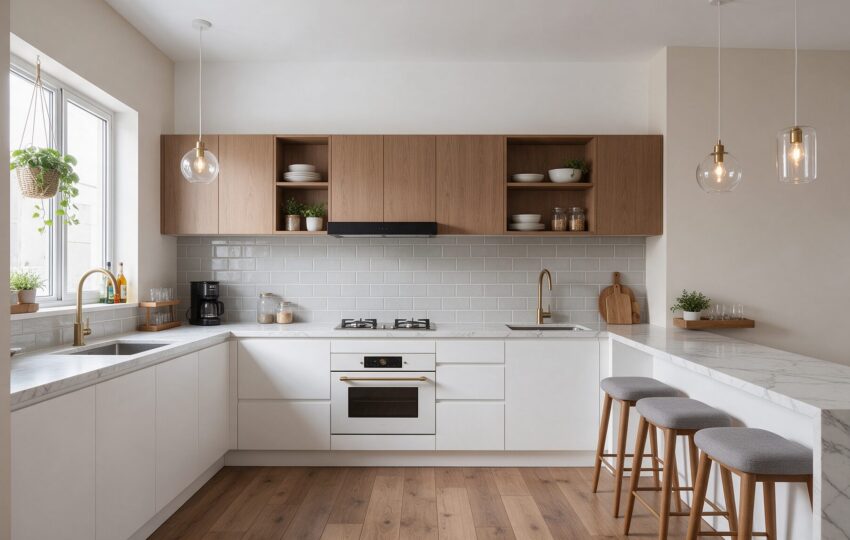 desain kitchen set modern