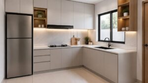 harga kitchen set per meter